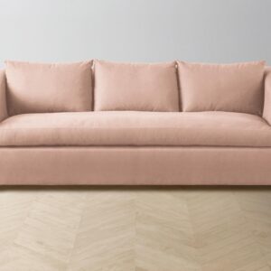 The Sullivan Sofa - Performance Velvet Dusty Rose