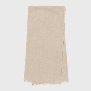 Organic Cotton 60'' Khaki Table Runner