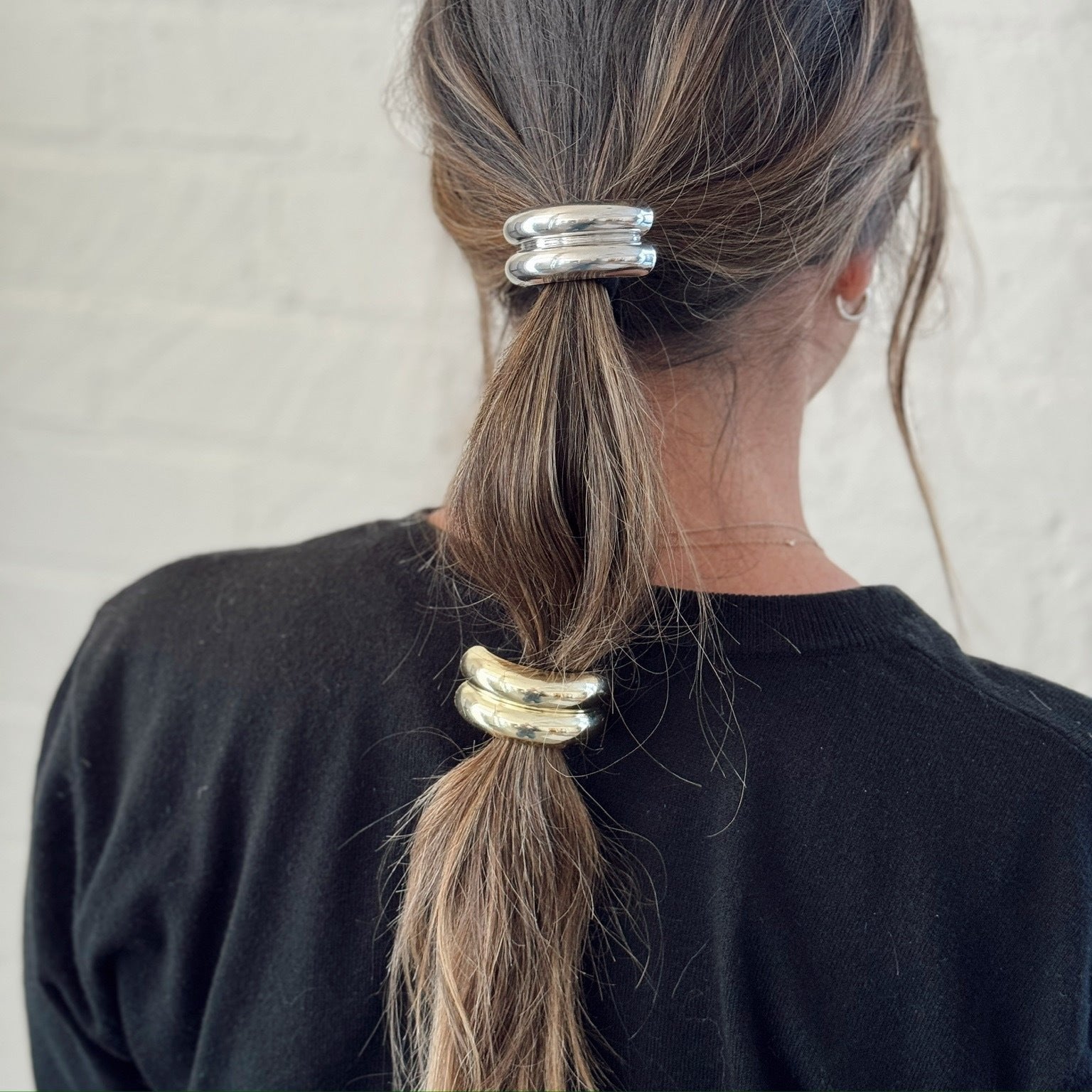 Gold Hair Tie Cuff