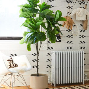 Faux Fiddle Leaf Fig Tree
