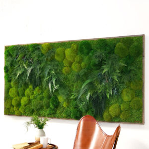 the-sill_living-moss-wall_68x63in_gallery_02.jpg Large Preserved Living Wall 68" x 33"