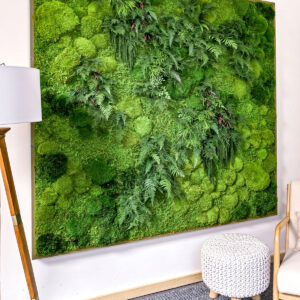 Oversized Preserved Living Wall 68" x 68"