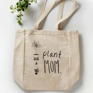 Plant Mom Tote Bag