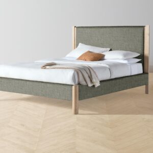 The Thompson Bed - Heritage Belgian Linen Thyme