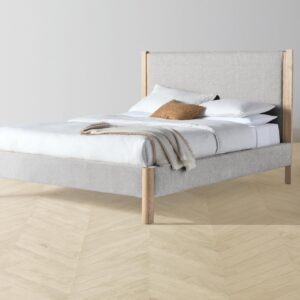 The Thompson Bed - Merino Heather Grey