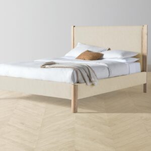 The Thompson Bed - Performance Linen Weave Prairie