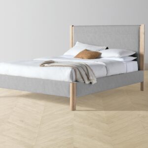 The Thompson Bed - Performance Linen Weave Cloud