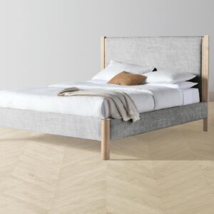 The Thompson Bed - Performance Textured Tweed Alpine