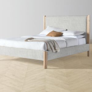 The Thompson Bed - Performance Textured Tweed Dove