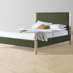 The Thompson Bed - Performance Velvet Olive