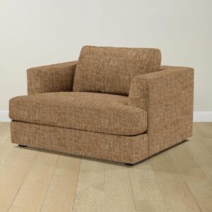 The Varick Chair-and-a-Half - Heritage Belgian Linen Chai