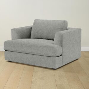 The Varick Chair-and-a-Half - Merino Granite