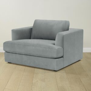 The Varick Chair-and-a-Half - Nubuck Leather Tide