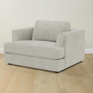 The Varick Chair-and-a-Half - Performance Mélange Weave Flint