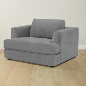 The Varick Chair-and-a-Half - Performance Mélange Weave Night