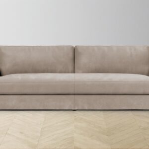 The Varick Sofa - Nubuck Leather Fawn