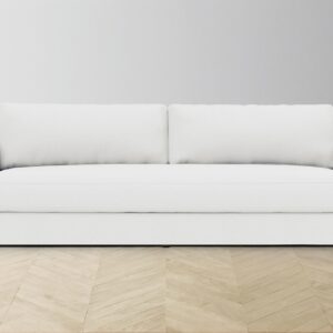 The Varick Sectional - Performance Linen Weave Pure White
