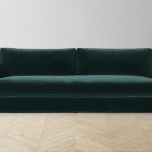 The Varick Sofa - Performance Velvet Emerald