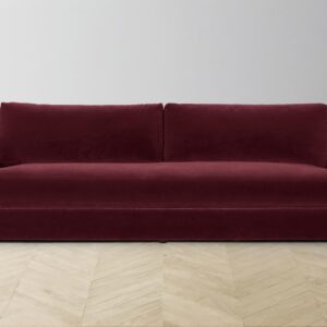 The Varick Sofa - Performance Velvet Merlot
