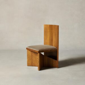 The Venice Chair - Mohair Almond
