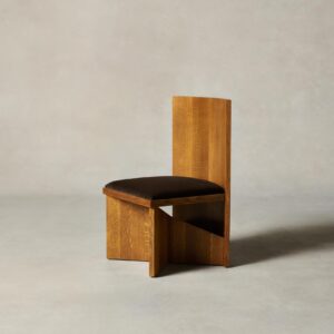 The Venice Chair - Mohair Chocolate