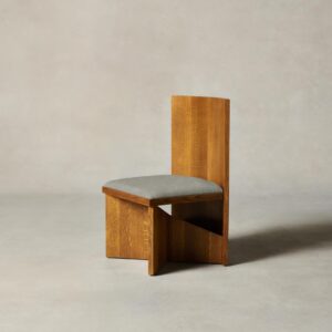 The Venice Chair - Performance Mélange Weave Flint