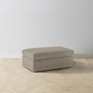 The Warren Ottoman - Performance Bouclé Morel