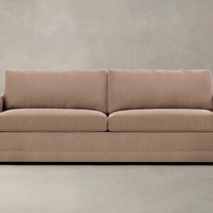 The Warren Sleeper Sofa - Performance Velvet Dusty Rose