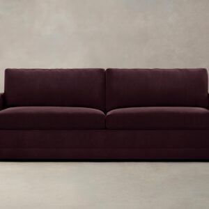 The Warren Sleeper Sofa - Performance Velvet Merlot