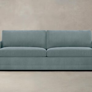 The Warren Sleeper Sofa - Performance Velvet Sky