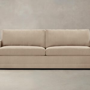 The Warren Sleeper Sofa - Performance Velvet Taupe