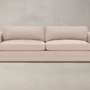 The Warren Sectional - Heritage Belgian Linen Petal