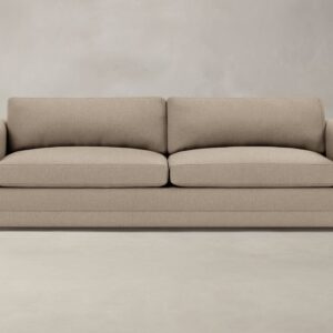 The Warren Sectional - Italian Brushed Wool Fox