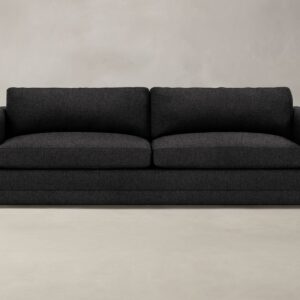 The Warren Sectional - Italian Brushed Wool Pepper