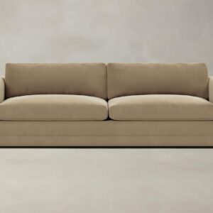 The Warren Sectional - Mohair Almond