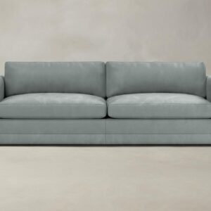 The Warren Sofa - Nubuck Leather Tide