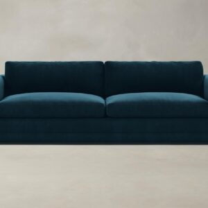 The Warren Sectional - Performance Velvet Lagoon