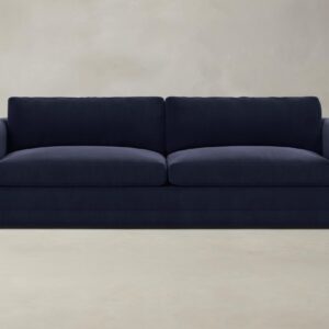 The Warren Sectional - Performance Velvet Midnight