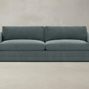 The Warren Sectional - Performance Velvet Seafoam