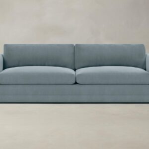 The Warren Sectional - Performance Velvet Sky