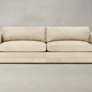 The Warren Sofa - Tuscan Leather Bisque