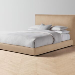 The Wythe Bed - Mohair Almond