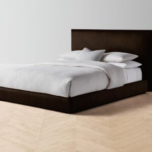 The Wythe Bed - Mohair Chocolate