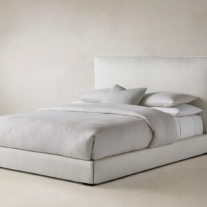 The Wythe Bed - Performance Linen Weave Flour