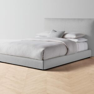 The Wythe Bed - Performance Linen Weave Cloud