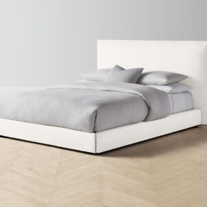 The Wythe Bed - Performance Textured Tweed Snow