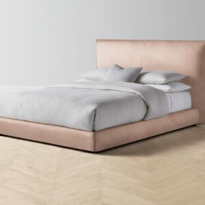 The Wythe Bed - Performance Velvet Dusty Rose