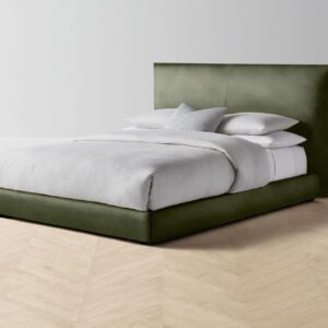 The Wythe Bed - Performance Velvet Olive