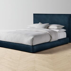 The Wythe Bed - Performance Velvet Sapphire